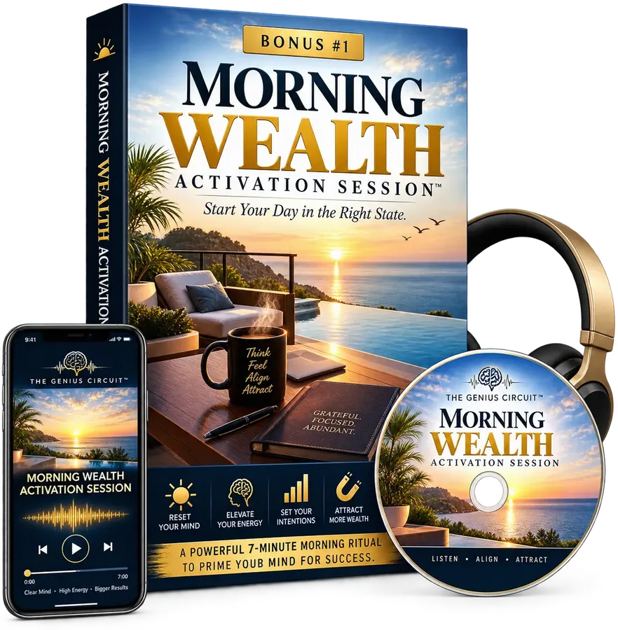 Morning Wealth Activation Session, a Money Surge Frequency bonus